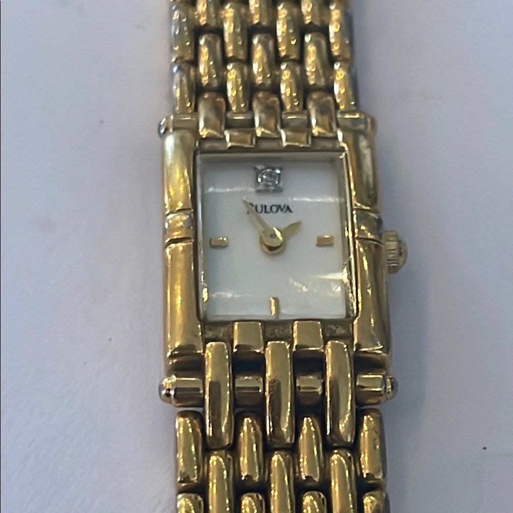 Bulova Gold tone Quartz Watch
